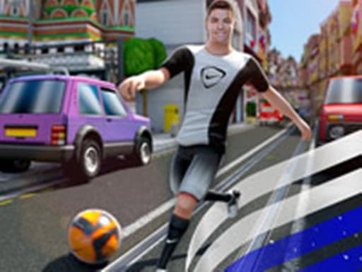 Cristiano Ronaldo Kick N Run game screenshot - soccer - Free online game