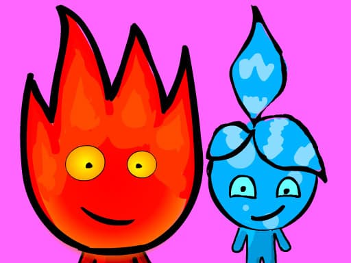 Captura de pantalla del juego Fireboy and Watergirls.IO - 2 player - Juego gratuito en línea