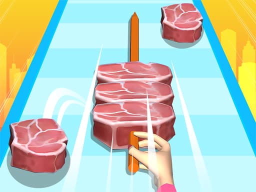 Bbq Stack Run game screenshot - arcade - Free online game