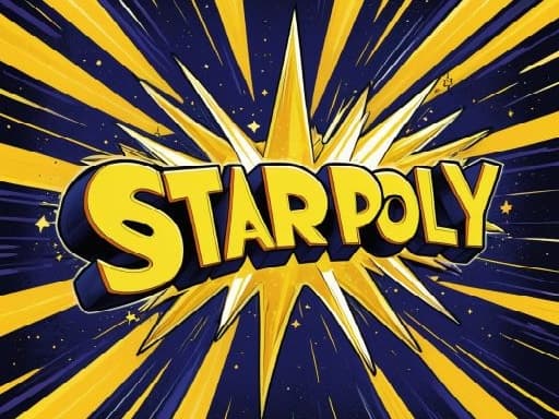 Captura de pantalla del juego starpoly - puzzles - Juego gratuito en línea