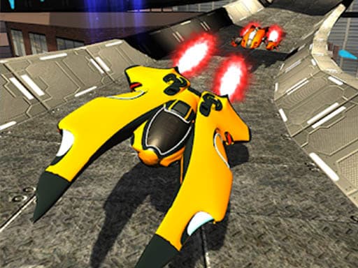 Captura de pantalla del juego Spaceship Racing - racing - Juego gratuito en línea
