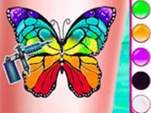 Princess Punk Fashion - Tattoo Desgin游戏截图 - hypercasual - 免费在线游戏