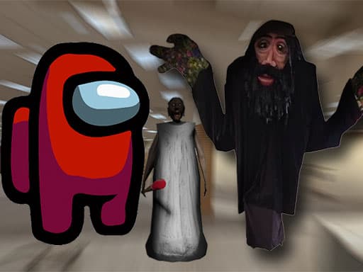 Backrooms Among Us Rolling Giant game screenshot - adventure - Free online game