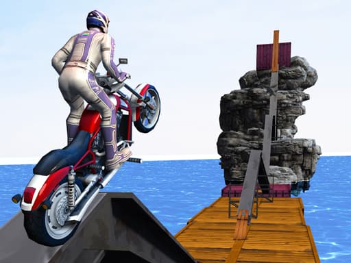 Motor Stunt Simulator 3D game screenshot - sports - Free online game