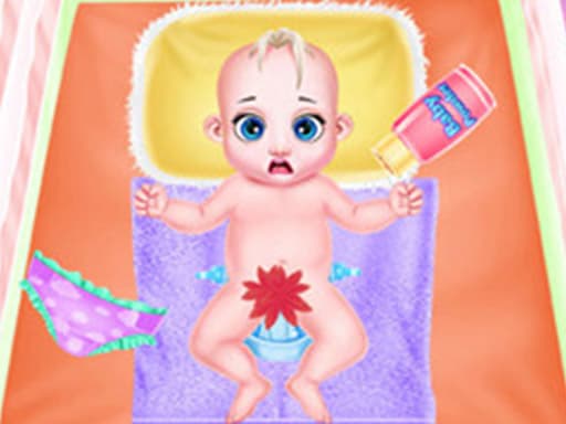 Baby Taylor Babysitter Daycare 2 game screenshot - girls - Free online game