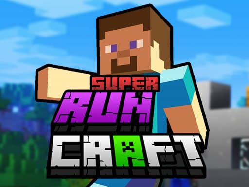 Super RunCraft game screenshot - arcade - Free online game