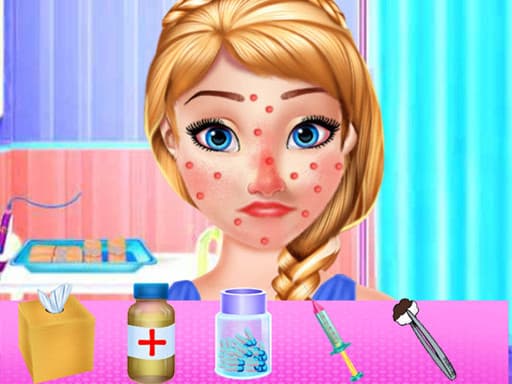 Anna Spring Allergy Treatment game screenshot - girls - Free online game
