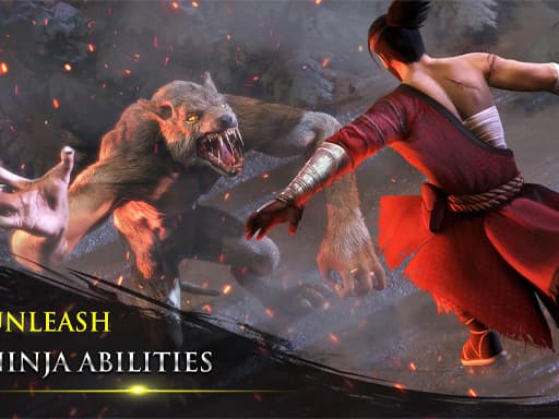 Takashi Ninja Warrior game screenshot - hypercasual - Free online game