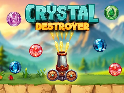 Captura de pantalla del juego Crystal Destroyer - shooting - Juego gratuito en línea