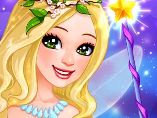 Little Fairy Dress Up for Girls game screenshot - girls - Free online game
