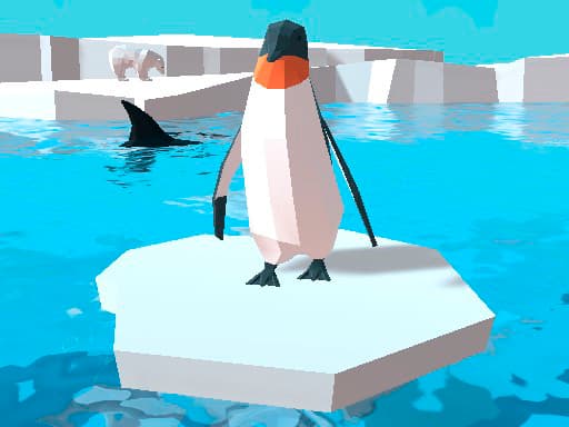 Captura de pantalla del juego Penguin.io - .io - Juego gratuito en línea