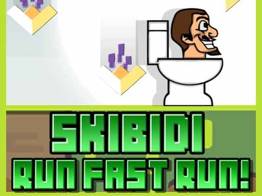 Skibidi Run Fast Run game screenshot - hypercasual - Free online game