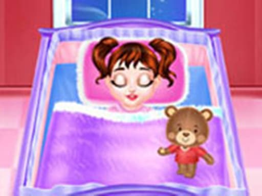 Good Night Baby Taylor - Baby Care Game game screenshot - hypercasual - Free online game