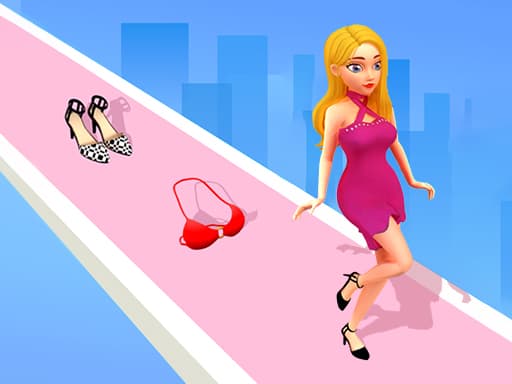 Catwalk Beauty game screenshot - arcade - Free online game