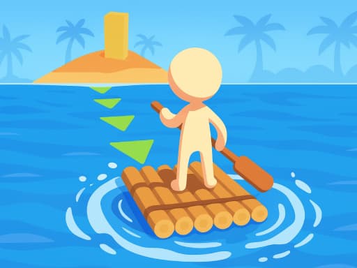 Lumbering At Sea游戏截图 - hypercasual - 免费在线游戏