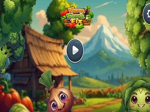 Farm Fresh Fix游戏截图 - puzzles - 免费在线游戏