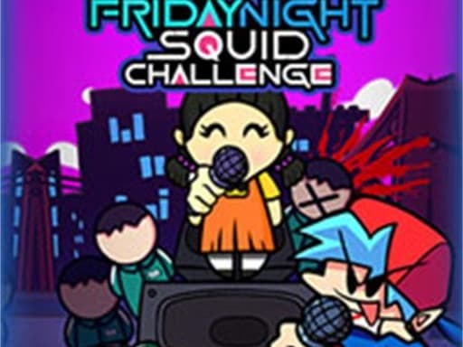 Super Friday Night Squid Challenge Game游戏截图 - girls - 免费在线游戏