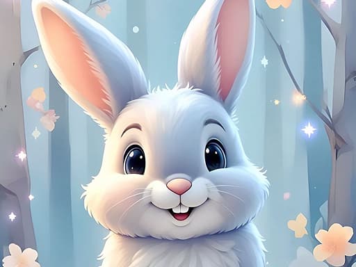 Easter Bunny Coloring Book game screenshot - girls - Free online game