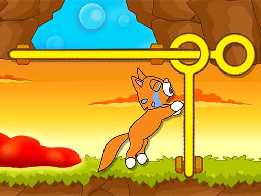 Save the Kitten game screenshot - arcade - Free online game