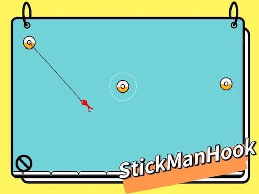 StickManHook game screenshot - adventure - Free online game