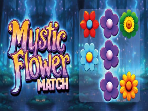 Captura de pantalla del juego Mystic Flower Match - puzzles - Juego gratuito en línea