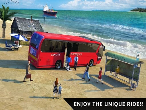 Water Surfer Bus游戏截图 - racing - 免费在线游戏