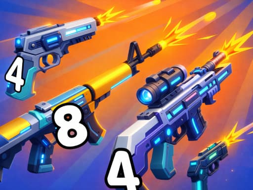 Captura de pantalla del juego Merge Weapon Run - arcade - Juego gratuito en línea