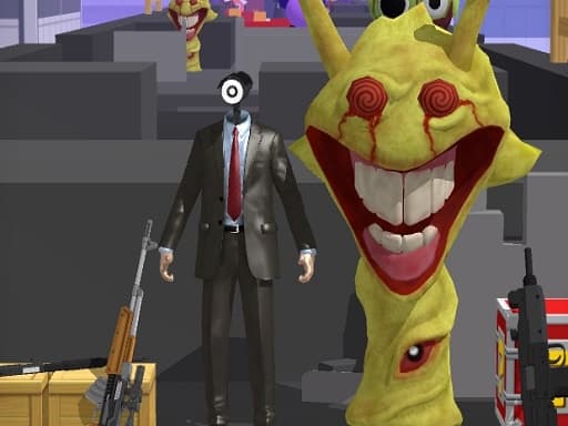 Captura de pantalla del juego One Bullet To Sprunki - shooting - Juego gratuito en línea