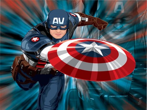 Captain America Disc game screenshot - hypercasual - Free online game