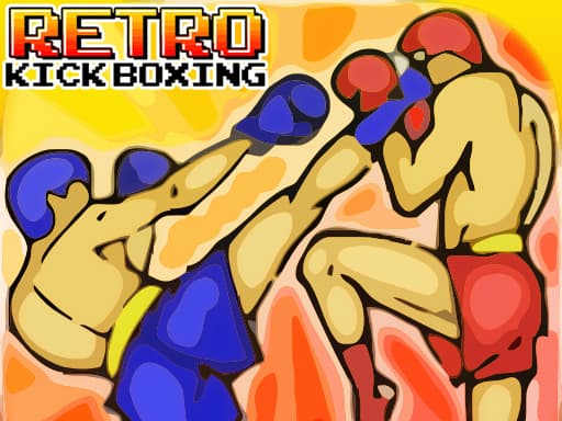 Captura de pantalla del juego Retro Kick Boxing - sports - Juego gratuito en línea