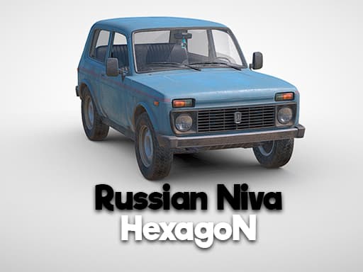 Captura de pantalla del juego Russian Niva - Hexagon - racing - Juego gratuito en línea