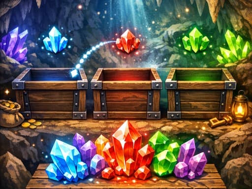 Gem Drop game screenshot - puzzles - Free online game