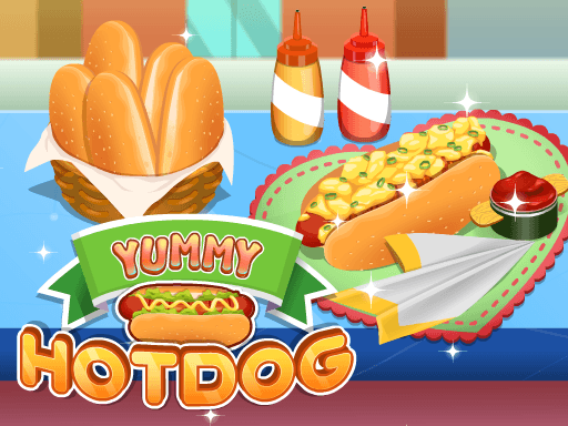 Yummy Hotdog 2 game screenshot - girls - Free online game