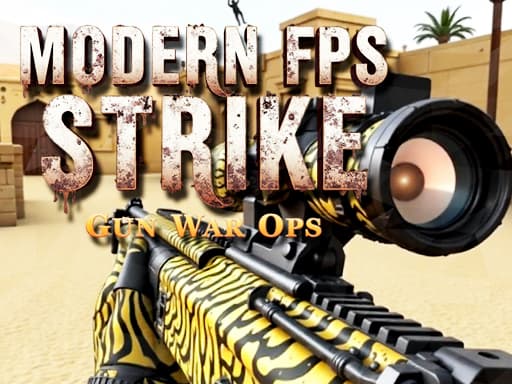 Modern FPS Strike: Zombie Gun War Ops game screenshot - shooting - Free online game