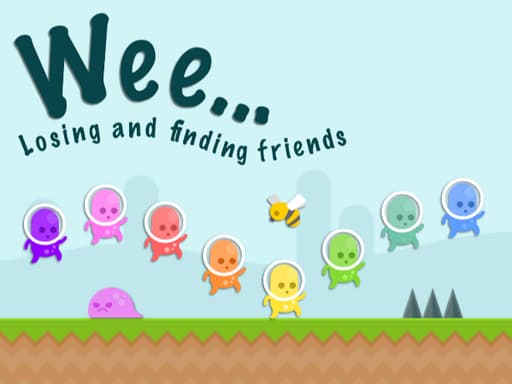 Captura de pantalla del juego Weee... - 2 player - Juego gratuito en línea