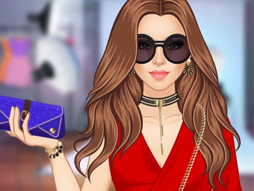 Red Carpet Fashion Dress Up Girls game screenshot - girls - Free online game