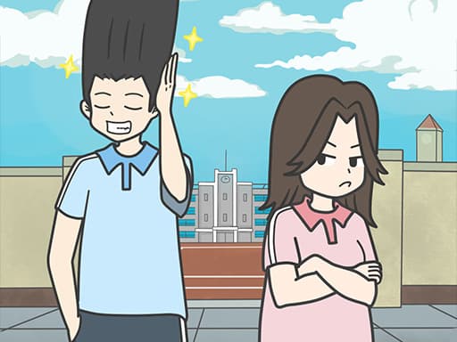Captura de pantalla del juego The Days Before Graduation - puzzles - Juego gratuito en línea