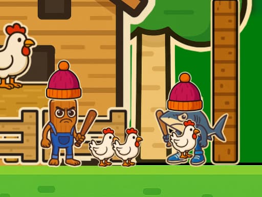 Captura de pantalla del juego Trallero Tung Tung Chicken - arcade - Juego gratuito en línea