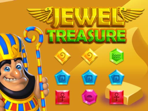 Captura de pantalla del juego Jewel Treasure - puzzles - Juego gratuito en línea