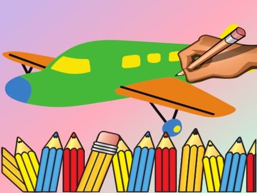 Color Painting Game For Kids game screenshot - girls - Free online game