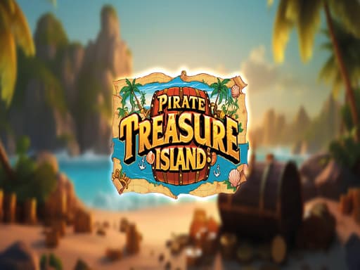 Pirate Treasure Island game screenshot - puzzles - Free online game