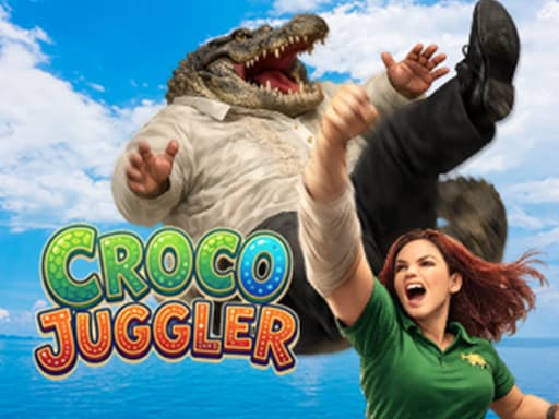 Captura de pantalla del juego CROCO JUGGLER - hypercasual - Juego gratuito en línea