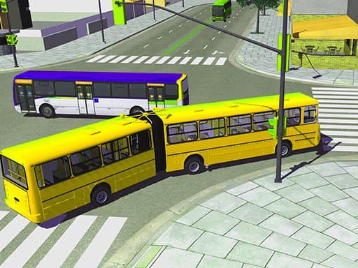 Real Bus Driving 3d simulator游戏截图 - racing - 免费在线游戏