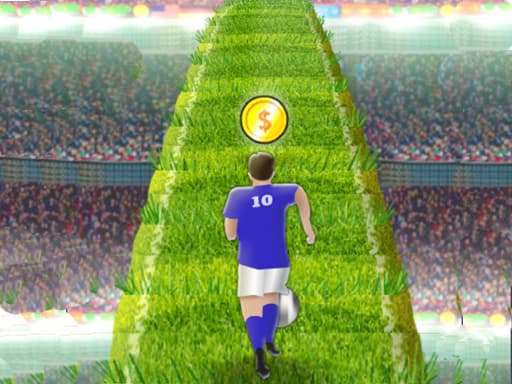 Soccer Skills Runner  game screenshot - hypercasual - Free online game