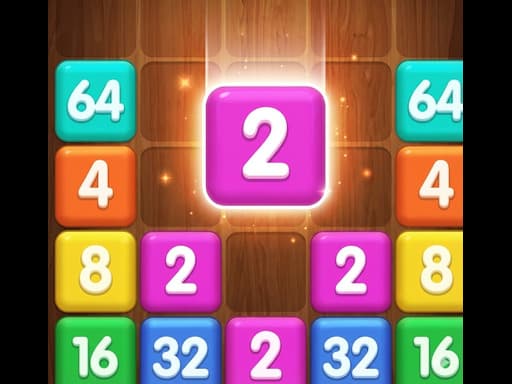 Captura de pantalla del juego 2048 neon game - puzzles - Juego gratuito en línea
