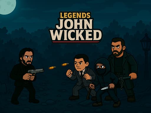 Captura de pantalla del juego Legends John Wicked - shooting - Juego gratuito en línea