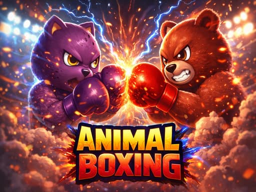 Animal Boxing game screenshot - action - Free online game