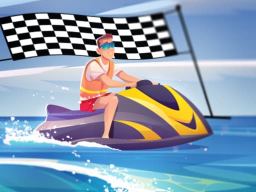 Captura de pantalla del juego Boat Racing - racing - Juego gratuito en línea