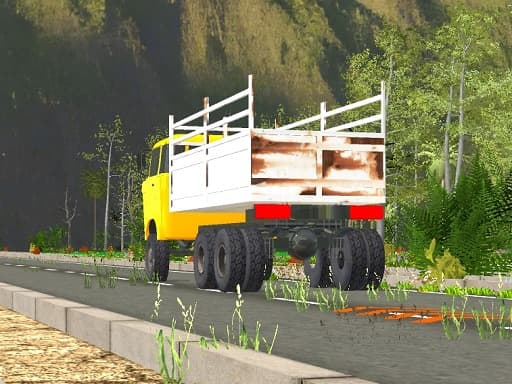 Impossible Cargo Truck Driver 2025 game screenshot - action - Free online game