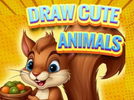 Draw Cute Animals游戏截图 - puzzles - 免费在线游戏